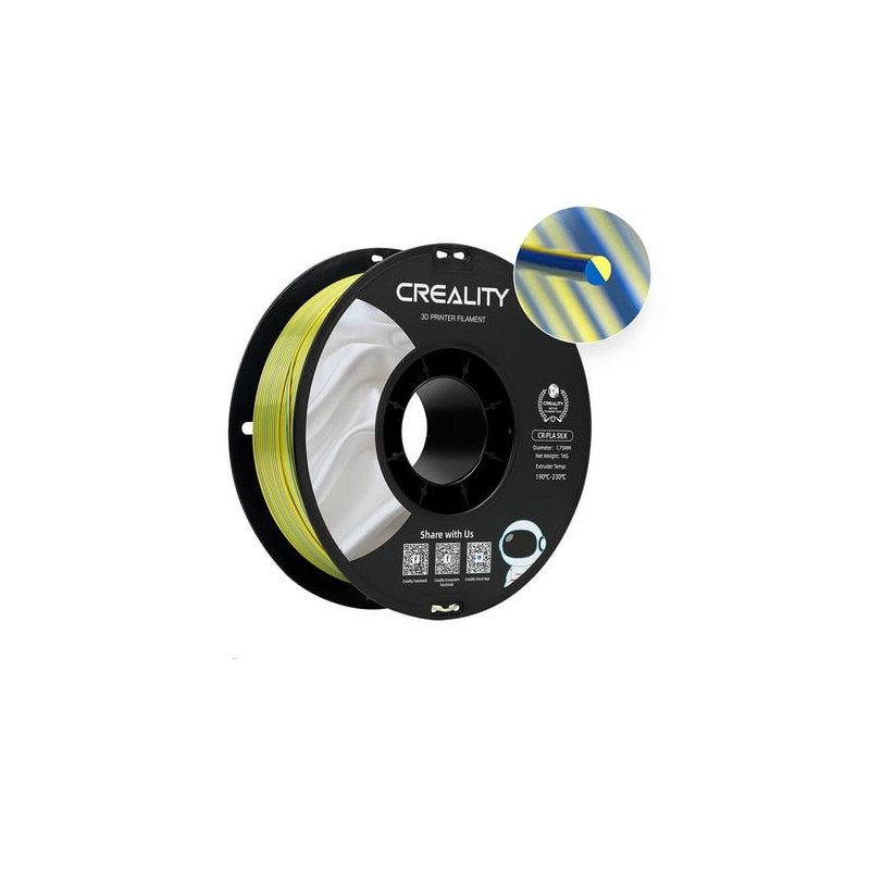 Filamento per stampante 3d creality 3301120012 cr-silk pla 1.75mm