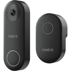 Campanello poe reolink d340p hd 2k+ 5mp nero [d340p]