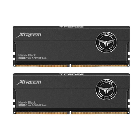 Ram dimm ddr5 32gb team group xtreem 7600mhz cl36 1.4v k2 nero [ffxd532g7600hc36fdc01]