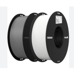 Filamento creality pla 1.75mm bianco/grigio [3301010365]