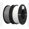 Filamento creality pla 1.75mm bianco/grigio [3301010365]