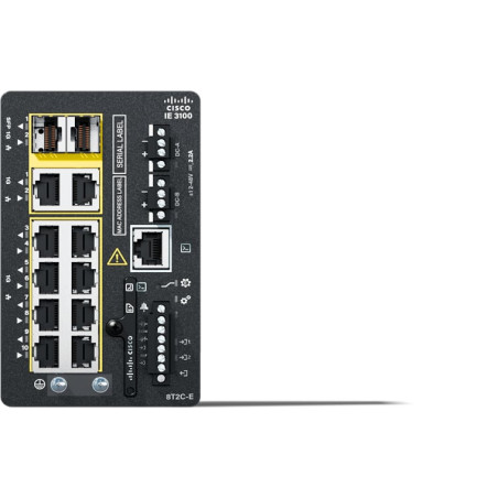 Switch cisco catalyst ie-3100-8t2c-e gestito l2 8 porte