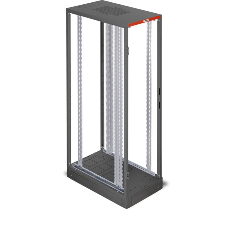 Armadio rack intellinet 19" intellinet cornice aperto 600x1000mm