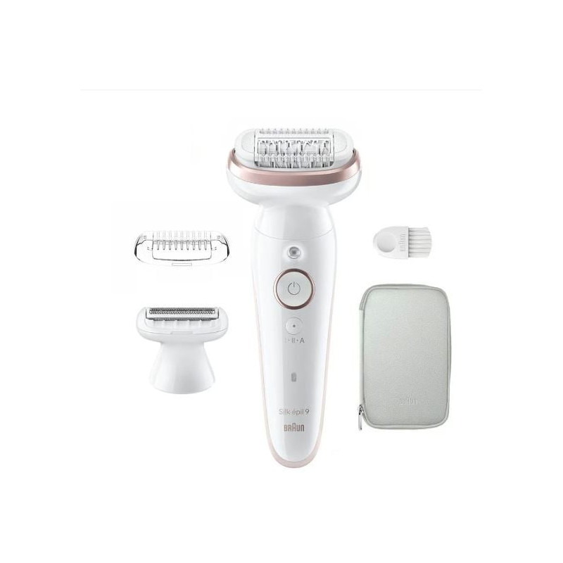 Epilatore braun silk-epil 9 - 9-030 3d 40 pinzette per