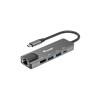 Adattatore conceptronic usb-c 5in1 multifunzione grigio [133489]