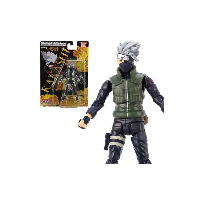 Action figure bandai naruto ultimate legends hatake kakashi 12.7cm