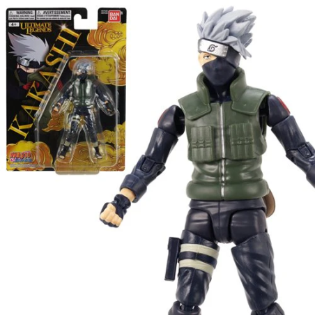 Action figure bandai naruto ultimate legends hatake kakashi 12.7cm