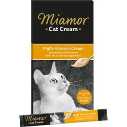 Mangime miamor 74306 snack per gatti: crema multivitaminica 6x15g