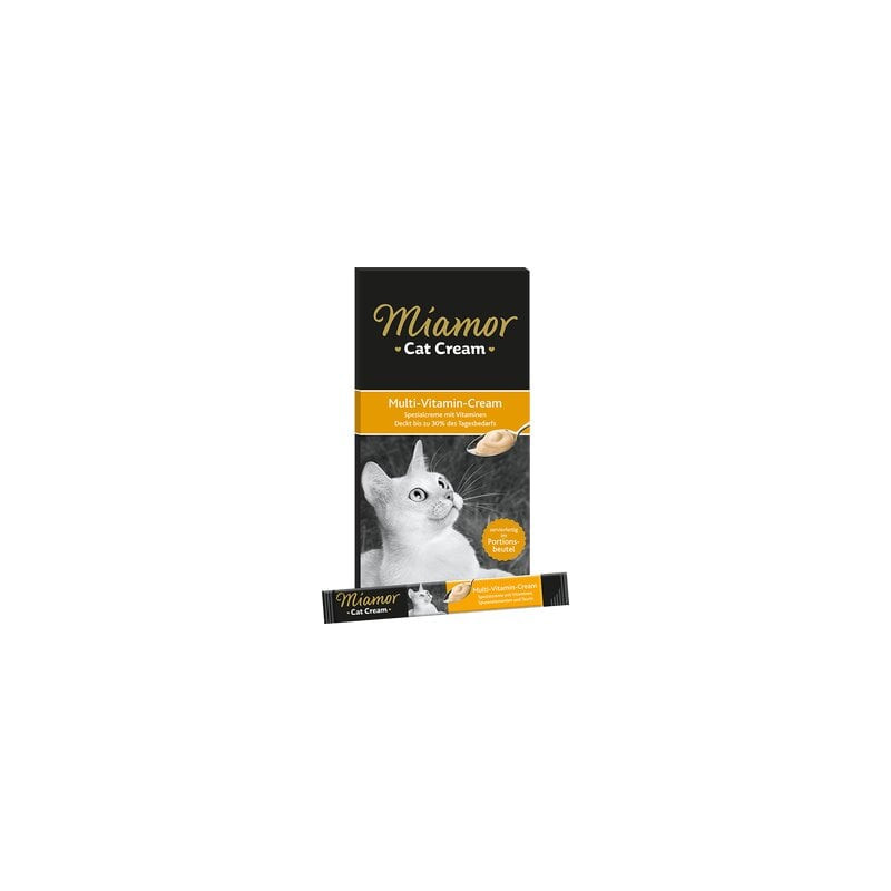 Mangime miamor 74306 snack per gatti: crema multivitaminica 6x15g
