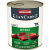 Cibo umido animonda grancarno per cani adult game 800g