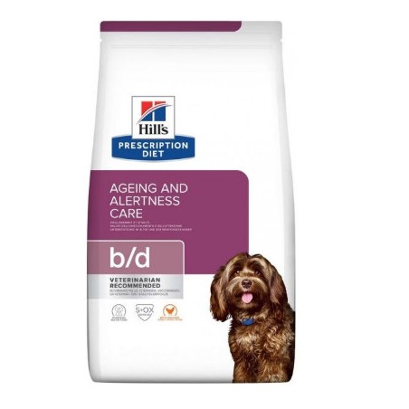 Cibo secco per cani hill's prescription diet b/d brain aging