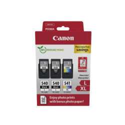 Cartuccia a getto d'inchiostro canon 2x pg-540cl-541xl