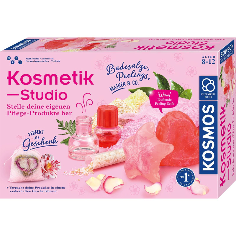 Giocattolo kosmos studio di cosmesi kit per esperimenti multicolore