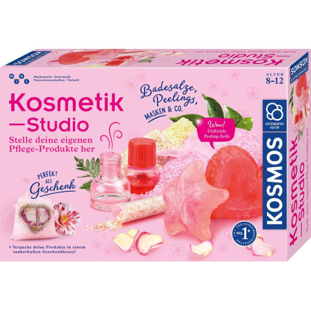 Giocattolo kosmos studio di cosmesi kit per esperimenti multicolore