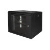 Armadio rack link serie light 19" 9u 450x400x530 nero [lk1909unl]