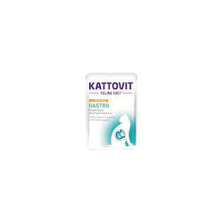 Mangime umido per gatti kattovit gastro pollo e riso 85g