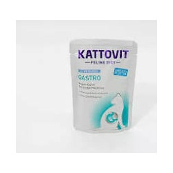 Mangime umido per gatti kattovitv gastro anatra e riso 85g