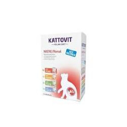 Mangime umido per gatti kattovitv dieta multipack rene/rene 12x85g