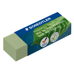 Gomma ecologica staedtler 65x23x13mm verde 20pz [52680-5]