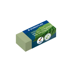 Gomma ecologica staedtler 526 per matita 43x19x13mm verde 30pz [52682-5]