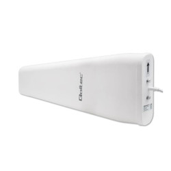 Antenna qoltec 4g lte dual 14dbi bianco [57043]