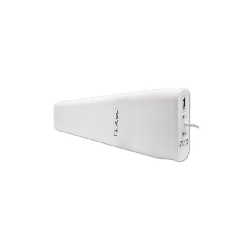 Antenna qoltec 4g lte dual 14dbi bianco [57043]