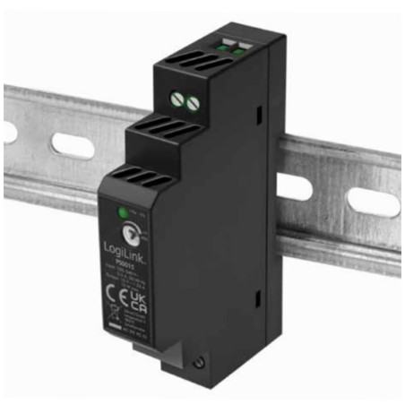 Alimentatore per guida logilink ps0015 12v 1.25a 15w nero