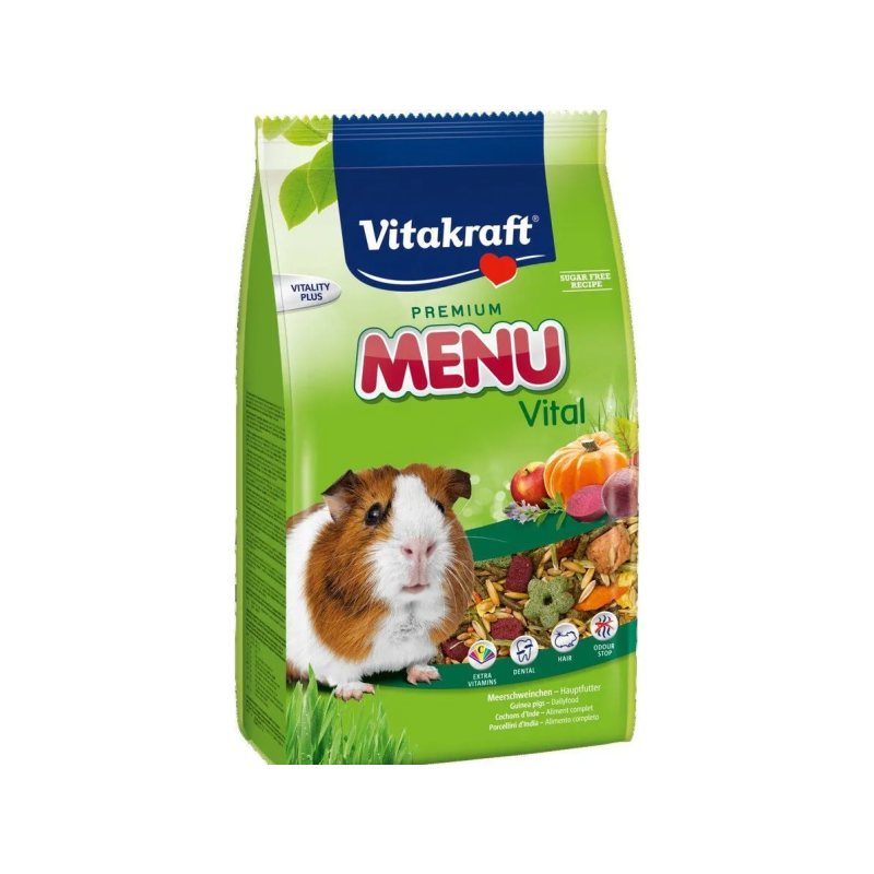 Mangime per porcellini d'india vitakraft menu vital 1kg