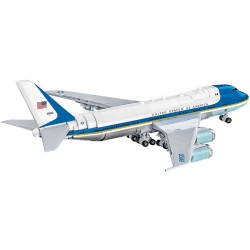 Modellino cobi klocki boeing 747 air force one 1/144 multicolore