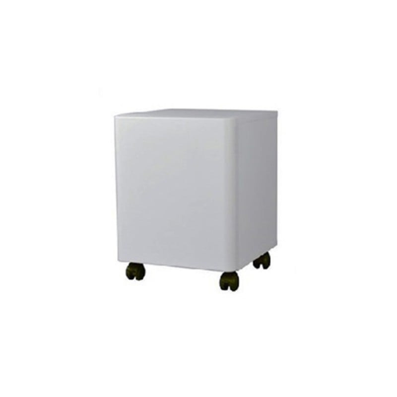 Mobiletto brother in metallo con ruote per stampante bianco [bl6000g]