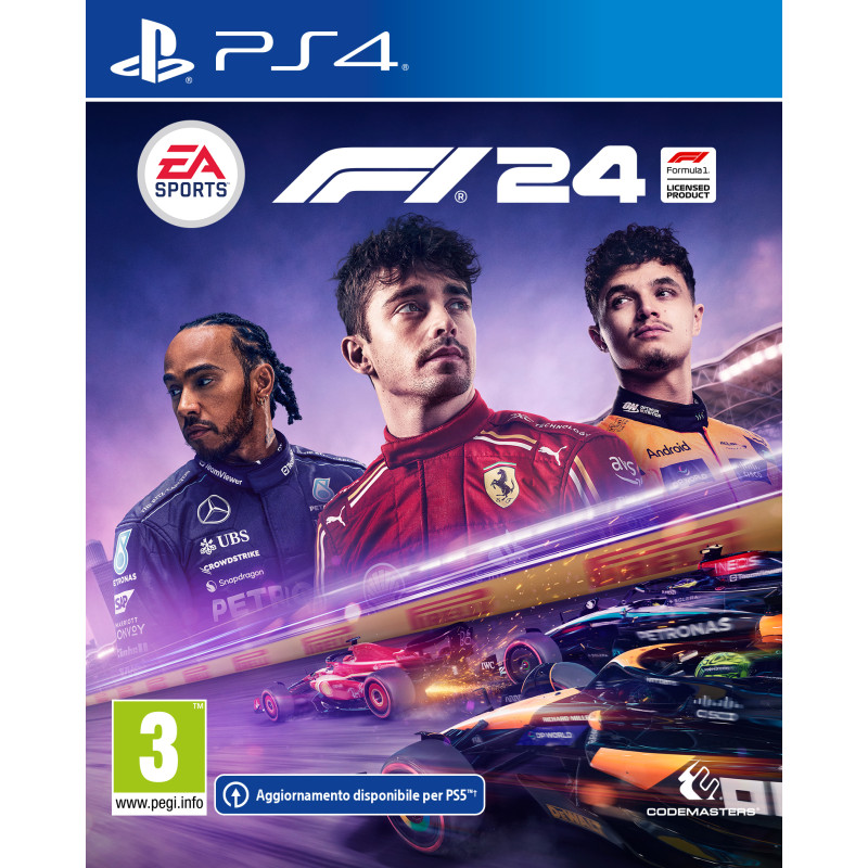 Videogioco ps4 electronic arts f1 24