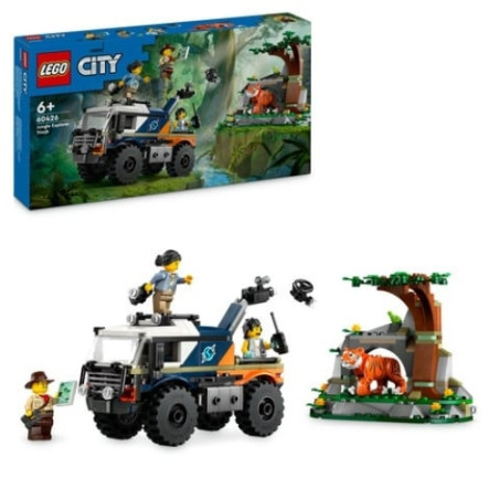 Lego city 60426 fuoristrada dellÃ¢Â?Â?esploratore della giungla 314pz