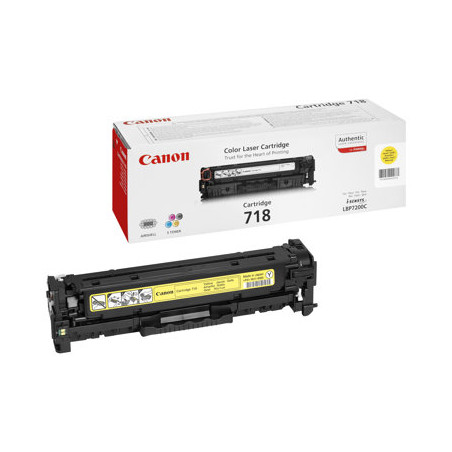 Toner canon 718y i-sensys lbp 7200cdn 2900 pagine giallo [2659b002]