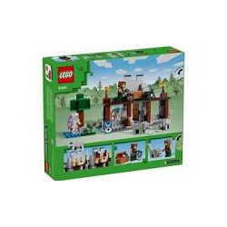 Lego minecraft la fortezza del lupo multicolore 312pz [21261]