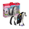 Schleich stallone beauty horse knabstrupper 19cm multicolore [42622]