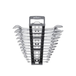 Set chiavi a forchetta wiha 44753 12pz sw 6-32mm argento [44753]