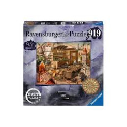 Puzzle ravensburger 17447 exit: il puzzle circolare - anno 1883