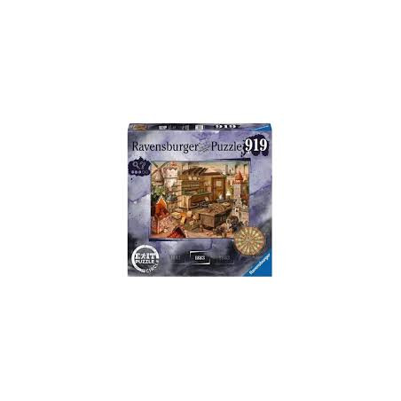 Puzzle ravensburger 17447 exit: il puzzle circolare - anno 1883