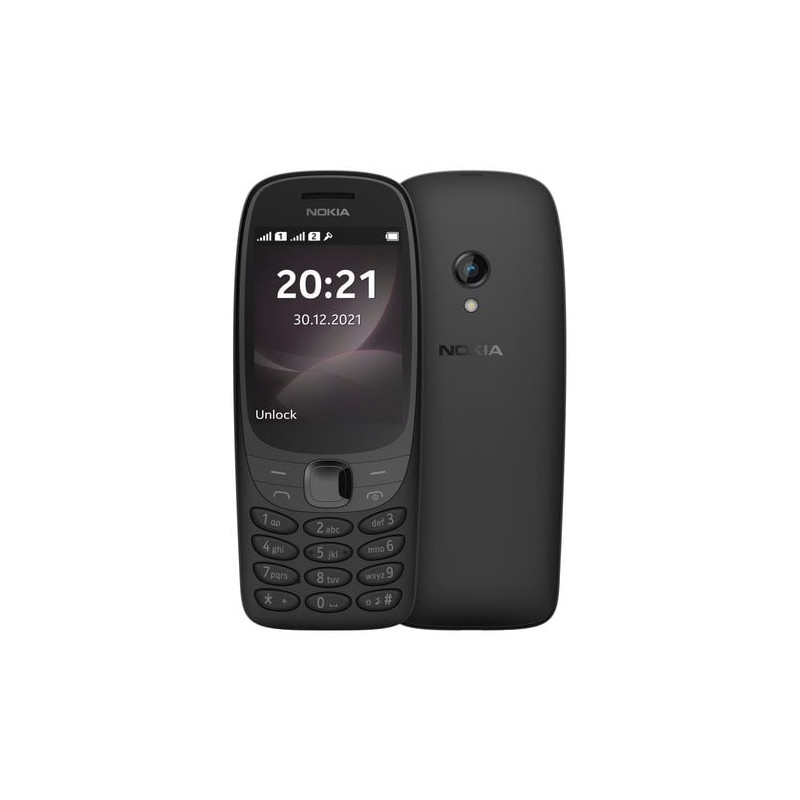 Cellulare nokia 6310 2024 2.8'' dual sim 2g/radio fm nero