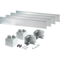 Zoccolo intellinet 800x800mm per armadi rack serie nextgen grigio