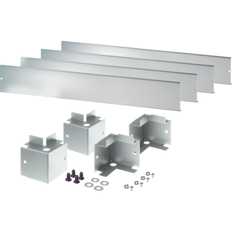 Zoccolo intellinet 800x800mm per armadi rack serie nextgen grigio