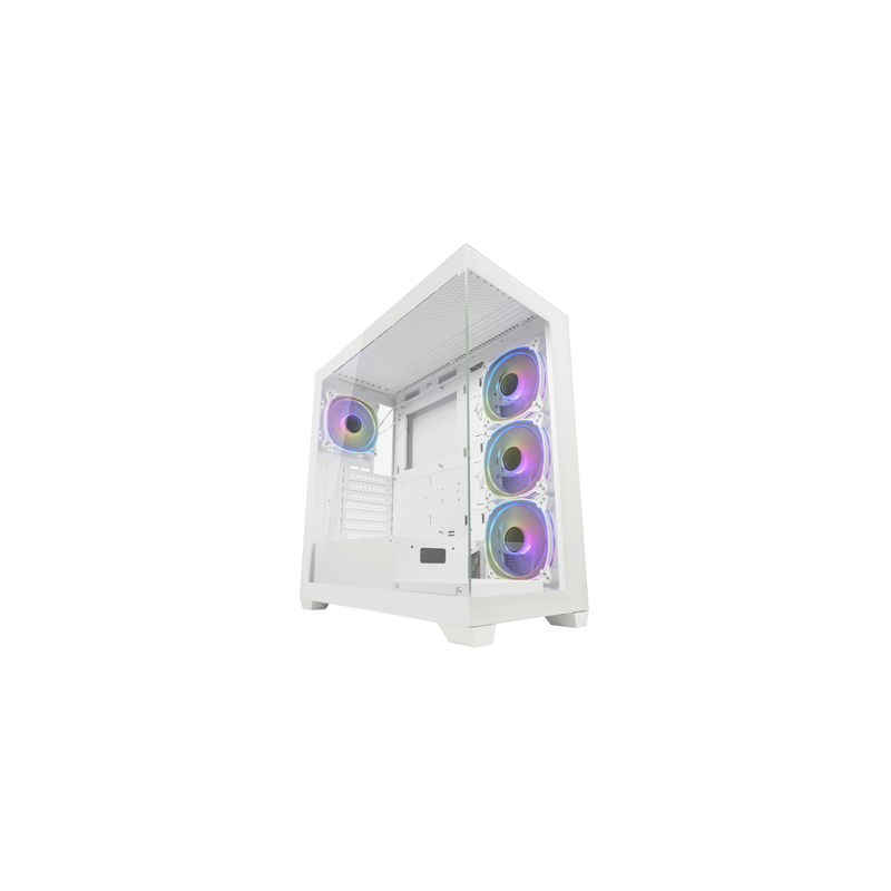 Case lc-power lc-715w-on seamless pale x atx bianco [lc-715w-on]