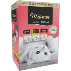 Alimento umido miamor ragu royale con tacchino/salmone/vitello in