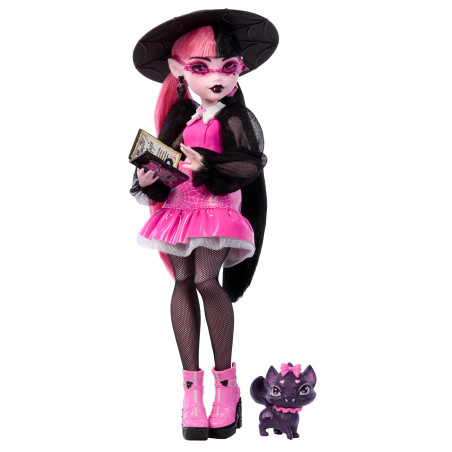 Bambola mattel monster high draculaura multicolore [hrp64]