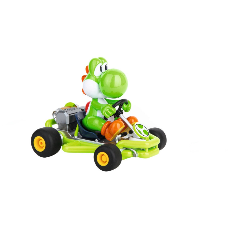 Veicolo telecomandato carrera rc mario kart pipe kart yoshi 2.4ghz