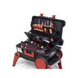 Set di attrezzi wiha xxl 4 electric 80pezzi con valigetta trolley