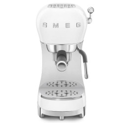 Macchina da caffe' smeg estetica anni 50 1.1l 1350w bianco [ecf02wheu]