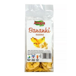 Mangime alegia snack per roditori e conigli: banane secche 60g
