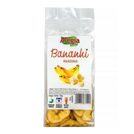 Mangime alegia snack per roditori e conigli: banane secche 60g
