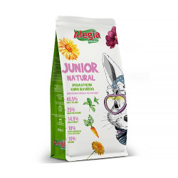 Mangime alegia junior natural: cibo per conigli 650g